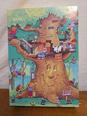 Warren Playground Favorites Secret Hideout 108 Piece Jigsaw Puzzle Complete